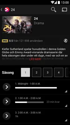 Viaplay android App screenshot 11